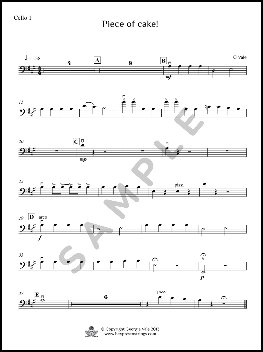 Piece of Cake – String Group - Image 6