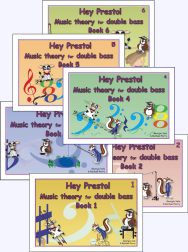 Music Theory for Double Bass - Complete 6-Book Set