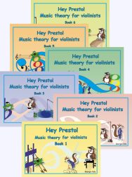 Music Theory for Violin - Complete 6-Book Set