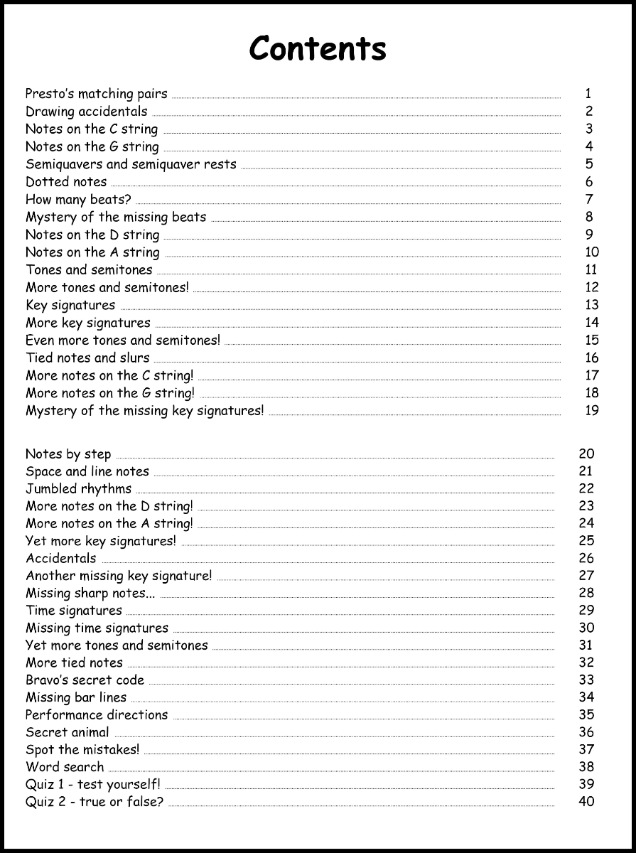 Music Theory for Cello - Book 3 - Image 2