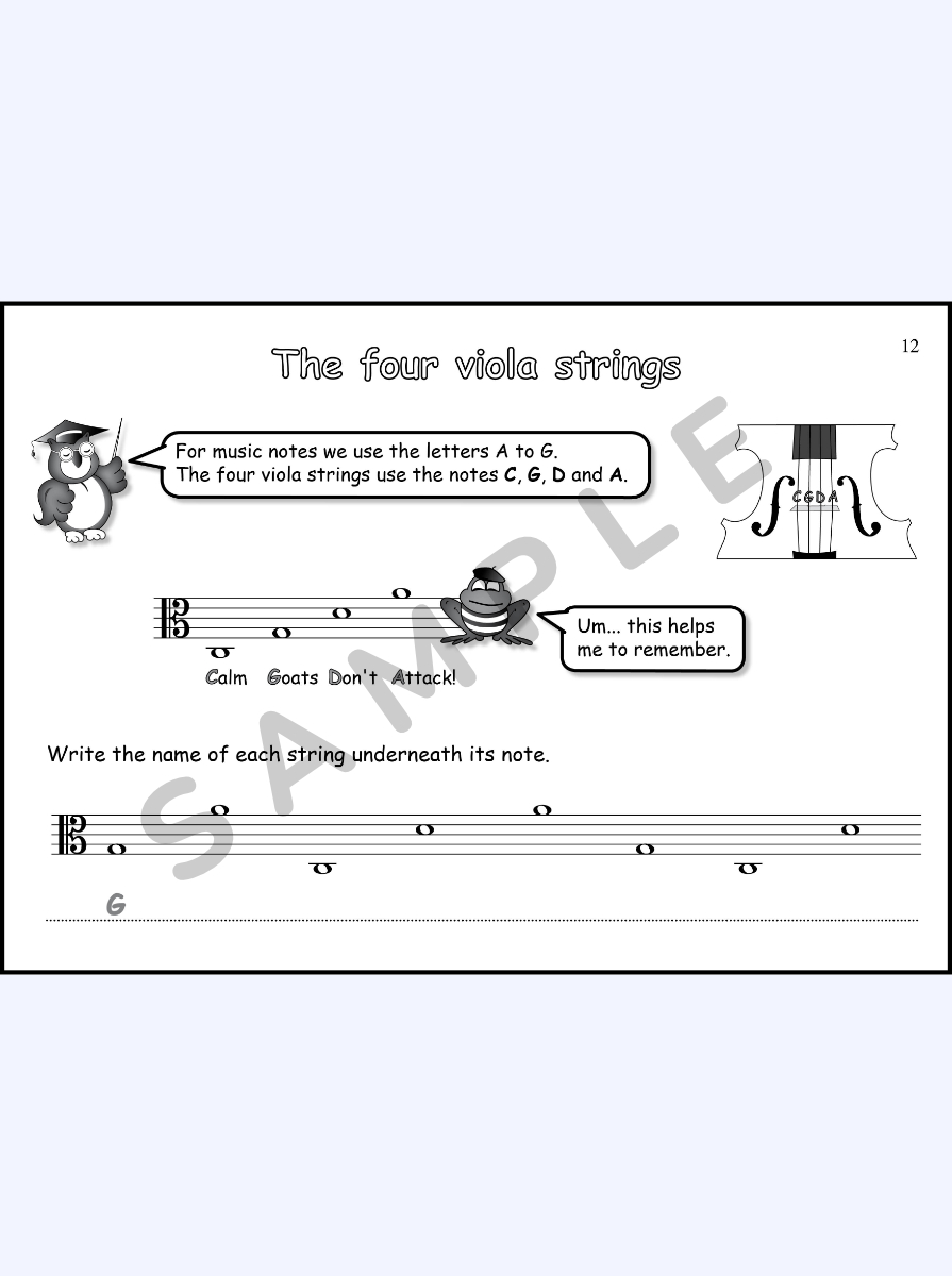 Music Theory for Viola - Book 1 - Image 4
