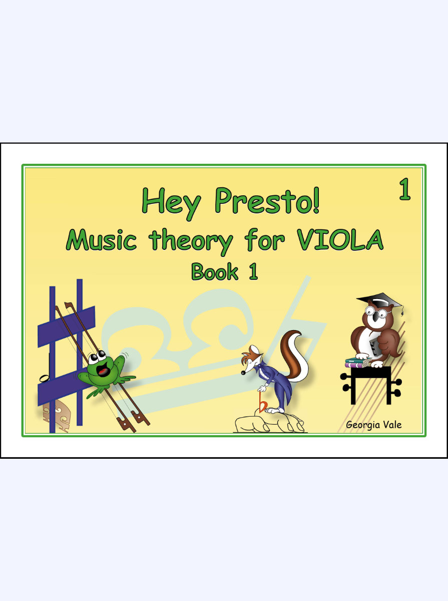 Music Theory for Viola - Book 1